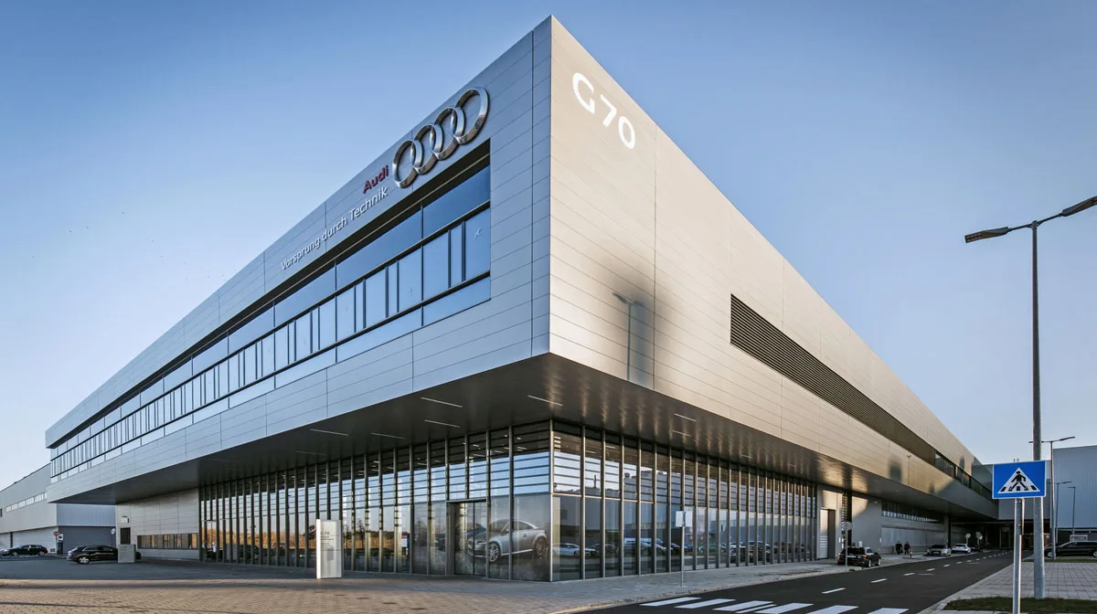 Audi G70 Győr – Gebäude | Kaulich & Hofmann